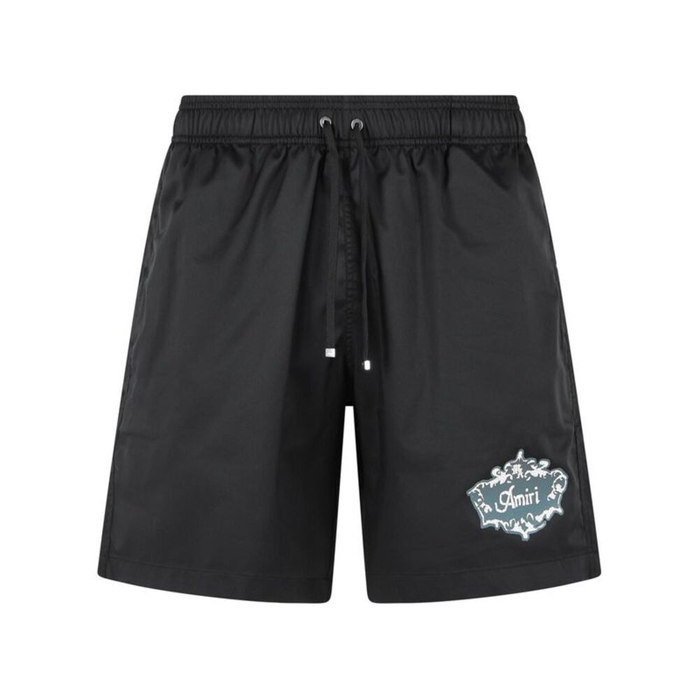 Amiri Black Polyester Swimsuit Men